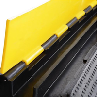 Rampes de câbles en caoutchouc et plastique à 2 canaux certifiées CE RoHS, pour événements en plein air, couvre-câbles de scène