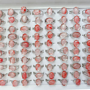 宝石リング手作りエレガントなスタイルのリングジュエリー誕生日プレゼントプレゼントプレゼントプレゼントプレゼントプレゼントプレゼントプレゼントプレゼントプレゼントプレゼントナチュル翡翠石 - Product Image 5