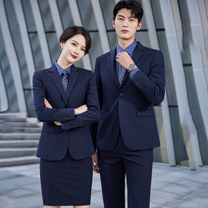 Unisex Three Piece Suit Set For Work Anti Wrinkle Business Formal Wear - Product Image 3