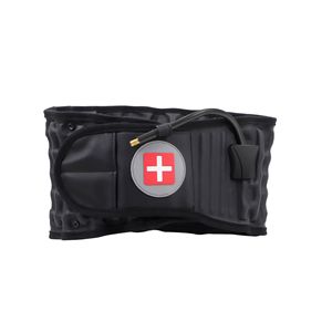 Inflatable Lumbar Support Belt CQHDY 1 Waist Support Manual Traction Device For Adults And Elderly With Swiss Cross Design - Product Image 5