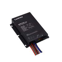 Contrôleur de charge solaire MPPT 12V 10A avec télécommande pour lampadaire solaire, système de pilotage LCD, IP67, 130W max PV