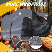 Housse de protection contre les intempéries Quad Cover 4 Wheeler Accessoires Waterproof 190T,210D,300D ATV Cover pour Honda,Polaris,Yamaha