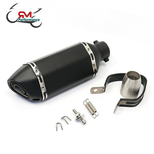 <span class=keywords><strong>Tubo</strong></span> <span class=keywords><strong>de</strong></span> <span class=keywords><strong>Escape</strong></span> Universal <span class=keywords><strong>de</strong></span> 51 mm <span class=keywords><strong>para</strong></span> Motocicleta, Silenciador Modificado <span class=keywords><strong>de</strong></span> 300 mm, <span class=keywords><strong>Escape</strong></span> <span class=keywords><strong>para</strong></span> <span class=keywords><strong>Akrapovic</strong></span>, XJ6, MT07, 09, 03 - Product Image 4