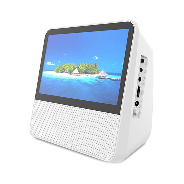 Portable DVD VCD CD Player with BT, Home Video Disc Player for Kids Learning, Multifunctional Movie and Music Player
