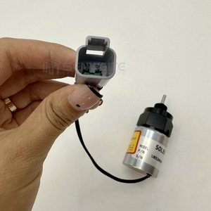 Válvula solenoide de apagado Senwitt U85206500 12VDC para piezas de maquinaria de construcción Perkins - Product Image 3