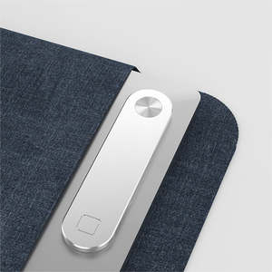 Adjustable Slim Magnetic Phone Holder for iPad Side Mount <b>Laptop</b> Bracket with Computer Monitor Expansion Durable Alloy Material - Product Image 4