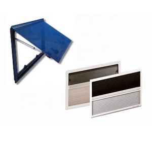 Hochwertiges Aluminiumlegierungsrahmen Gebogenes Oberseiten-Scharnierfenster Wohnmobil-Zubehör Wohnwagenfenster Wohnmobilfenster - Product Image 6