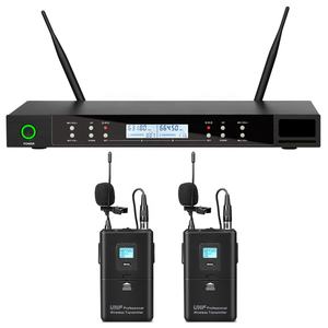 Micrófono Inalámbrico Profesional DR28 de Diadema/Clip para Solapa, Construcción Metálica para Conferencias, Escenarios y Discursos con Reducción de Ruido - Product Image 1