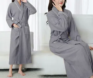 White Towel Bathrobes Spa Robe Pajamas Women Clothing Sleepwear