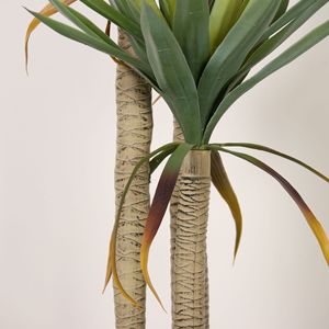 Planta Artificial de Agave en Maceta Dream Castle, 30cm-100cm, Planta Verde Decorativa de Interior, Adorno Biomimético Tropical para Suelo - Product Image 3