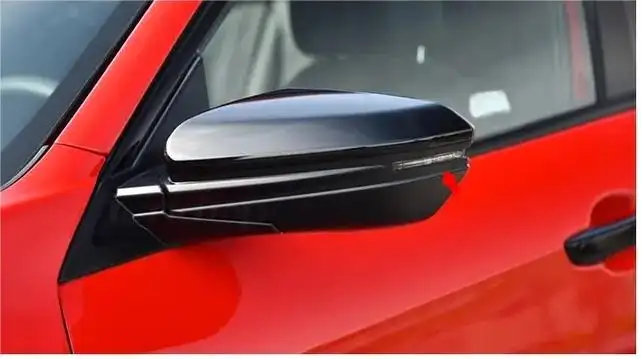 Para Honda Civic lente de fumaça LED retrovisor lateral retrovisor de alta luminosidade luz de sinalização dinâmica
