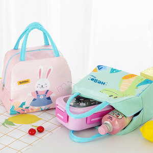 Borsa Termica per Pranzo Ecologica per Studenti, Impermeabile, Portatile, con Cerniera, Grande Capacità, Isolata Termicamente - Product Image 2