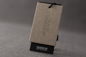 Tùy chỉnh các tông màu trắng treo thẻ tái chế giấy kraft giá hangtags - Product Image 5