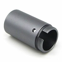 Douille en aluminium CNC de haute précision, manchon fileté sur mesure pour machines et équipements d'automatisation