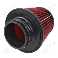 Filtre à air sport conique universel JDM pour voiture, à haut débit, pour course, 102 mm, 76 mm, 3 pouces, pour KN