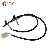 Sensor de temperatura del termistor NTC 48K de alta precisión SUS304 Shell con dos sondas para un rendimiento eficiente en lavadoras