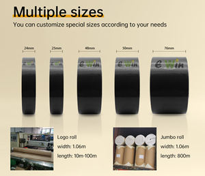 ตัวอย่างฟรีขายส่งจัมโบ้ม้วนเครื่องปรับอากาศปิดผนึกฉีกขาดง่าย Waterpoof สีที่กำหนดเองพิมพ์พีวีซีเทปผ้า<span class=keywords><strong>ท่อ</strong></span> - Product Image 5