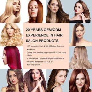 Su misura OEM a basso contenuto di ammoniaca colore colore dei <span class=keywords><strong>capelli</strong></span> colore crema per salone professionale permanente colorante tintura - Product Image 5
