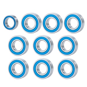 Tamiya RC Car Parts 10pcs Metal Bearing Set Sealed Rubber pour Models Grass Hopper Midnight Pumpkin Lunch Box Unimog 406 High - Product Image 5