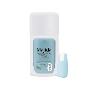 Majida Gel Polish Color 8,5 Ml Pastel Blue UV Gel - Product Image 3