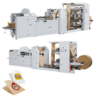 LILIN Fabricant professionnel Lmd-400G + Lst2700J Machine automatique de fabrication de sacs en papier d'impression flexographique à grande vitesse