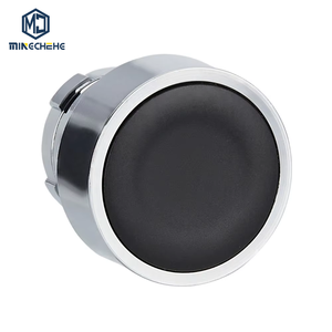 หัวกดปุ่มกดแบบไม่มีไฟ รุ่นใหม่และของแท้ ZB2 ZB2BA2C ZB2BA2 สีดำ แบบสปริงรีเทิร์น - Product Image 1