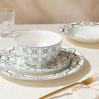 Services de vaisselle en porcelaine céramique en gros – Qualité supérieure, luxe moderne pour la maison, l'hôtel et le restaurant, compatible lave-vaisselle
