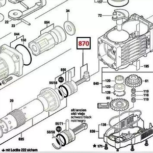 Nueva biela genuina 1607000C3P <span class=keywords><strong>para</strong></span> pistón GBH 16 GSH 16-28 repuestos de martillo de demolición - Product Image 4