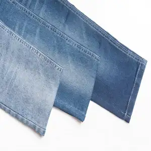 Jean stock lot fabric denim fabric high quality shrinkage resistant denim fabric