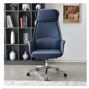 เก้าอี้ผู้บริหาร Mibo Furniture ขาเหล็กคุณภาพสูง หมุนได้ เหมาะสำหรับใช้ในสำนักงาน - Product Image 2