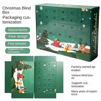 Boîtes cadeaux de Noël personnalisées - Boîtes vides rectangulaires de style blind-box fabriquées à Shenzhen, boîtes à bijoux personnalisées, boîtes à bagues