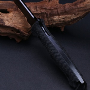 Outdoor Emergency Hiking Tool Fixed Blade Knife Durable Stainless Steel <b>Engineering</b> <b>Plastic</b> Handle for Survival Situations OEM - Product Image 6