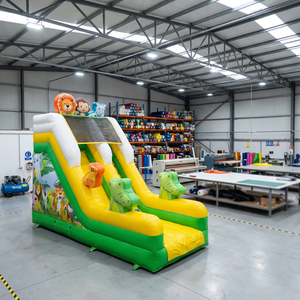 Toboggan Gonflable Commercial, <span class=keywords><strong>Château</strong></span> Gonflable pour Fêtes d'Enfants, Amusement Intérieur/Extérieur, Location Commerciale, PVC, Installation Facile - Product Image 6
