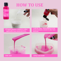 TIMESRUI 55ml Pigment Liquide Concentré Écologique à Base d'Eau Personnalisable pour Résine Écologique, 12 Couleurs Artificielles