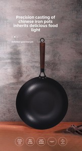 <span class=keywords><strong>Wok</strong></span> chino no oxidado, utensilios de cocina de fábrica orientados a la producción, sartén <span class=keywords><strong>Wok</strong></span> de cocina sin recubrimiento, utensilios de cocina, sartén, <span class=keywords><strong>Wok</strong></span> de hierro fundido - Product Image 5
