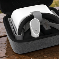 Étui de transport pour casque VR EVA, sac de rangement à fermeture éclair en coque rigide pour appareils électroniques portables, voyage