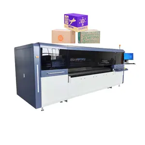 Machine d'impression de matériaux de surface de boîte de haute qualité Imprimante de paquet de carton ondulé