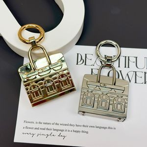 New mini nhà nhỏ túi kim loại túi Mặt dây chuyền phụ kiện khóa đầu treo phụ kiện xe hơi xe treo phụ kiện Keychain - Product Image 3