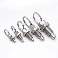 OEM Manufacturer-Customized 304 Stainless Steel Ring Pull Quick Release Pin, Heavy Duty Latch Bolt Fastener for Machinery