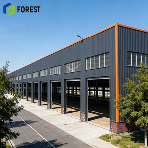 Structure en acier pour entrepôt, appartement, hôpital, design innovant, économique, pour stationnement de voitures, sans entretien, modulaire, écologique - Product Image 1