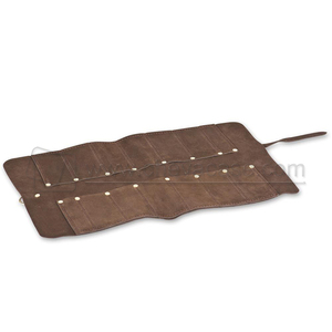 Portable Suede Carving <strong>Tools</strong> Protective Bag Carvers Woodworking Leather <strong>Tool</strong> <strong>Roll</strong> - Product Image 3