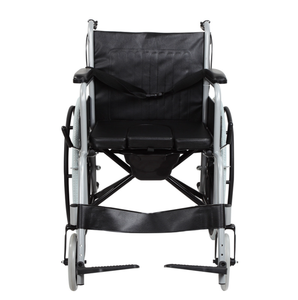 Fauteuil roulant pliable avec équipement de toilettes pour adultes, pliable, léger, manuel, amovible, à bas prix - Product Image 3