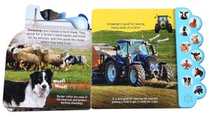 Libro de Sonidos Electrónico Inteligente <span class=keywords><strong>para</strong></span> el Aprendizaje Temprano de Niños, 10 Botones, Palabras <span class=keywords><strong>en</strong></span> Inglés, Música, Cubierta Dura Resistente, Papel Offset de Calidad - Product Image 4