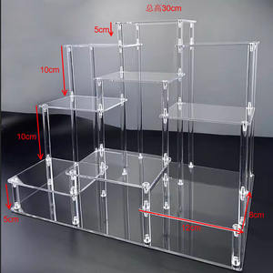 Espositori in acrilico per figurine oggetti d'antiquariato tazze di porcellana e set da tè-personalizzabili colore e forma per espositore - Product Image 2