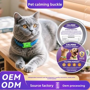 Collier apaisant en <span class=keywords><strong>gel</strong></span> de silicone anti-stress pour chats et chiens, le plus vendu, soulage les émotions des animaux de compagnie - Product Image 2