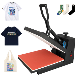 <span class=keywords><strong>Presse</strong></span> à Transfert Thermique Numérique 38x38 à Plateau Plat Semi-Automatique Manuelle <span class=keywords><strong>pour</strong></span> Vêtements et Flocage - Product Image 1