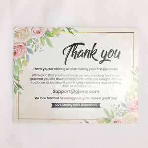 Biglietti di compleanno aziendali personalizzati biglietto di auguri di ringraziamento biglietto di carta blister carta da stampa - Product Image 6