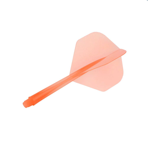 Flotteur de fléchettes en plastique 2BA intégré au fût, forme grande aile - Product Image 4