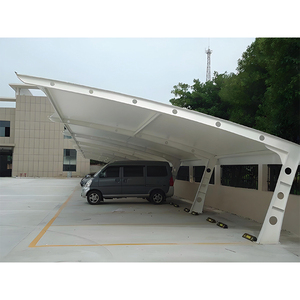 Tettoia per Auto ODM OEM Impermeabile Anti-UV con Struttura a Membrana, Resistente al Vento, per Stazioni degli Autobus e Aree di Parcheggio Comunitarie - Product Image 1