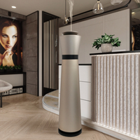Diffuseur de parfum intelligent sans eau Unoviaroma en aluminium de luxe pour le commerce électronique professionnel, 1000 ml, avec télécommande WiFi et contrôle par application